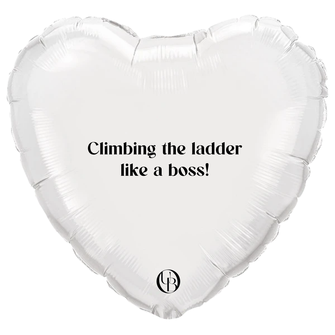 Folieballon zakelijk - 'like a boss'
