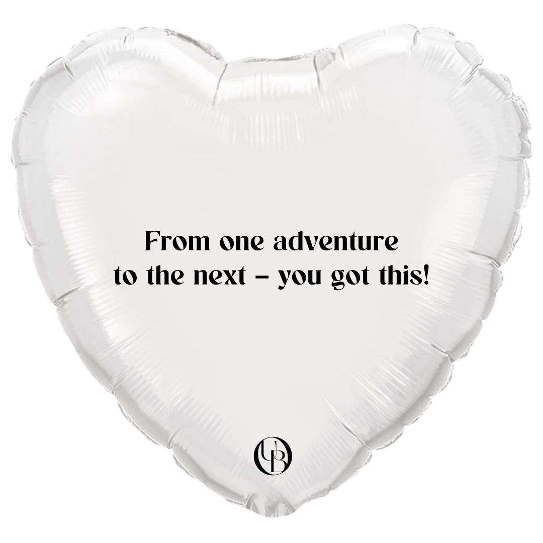 Folieballon zakelijk - 'new adventure'