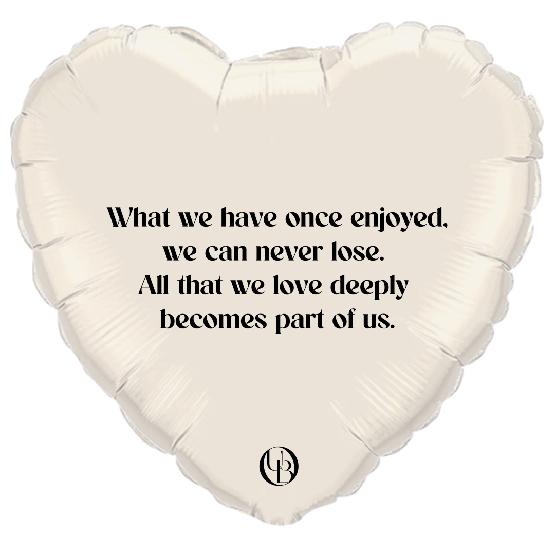 Folieballon support - 'part of us'