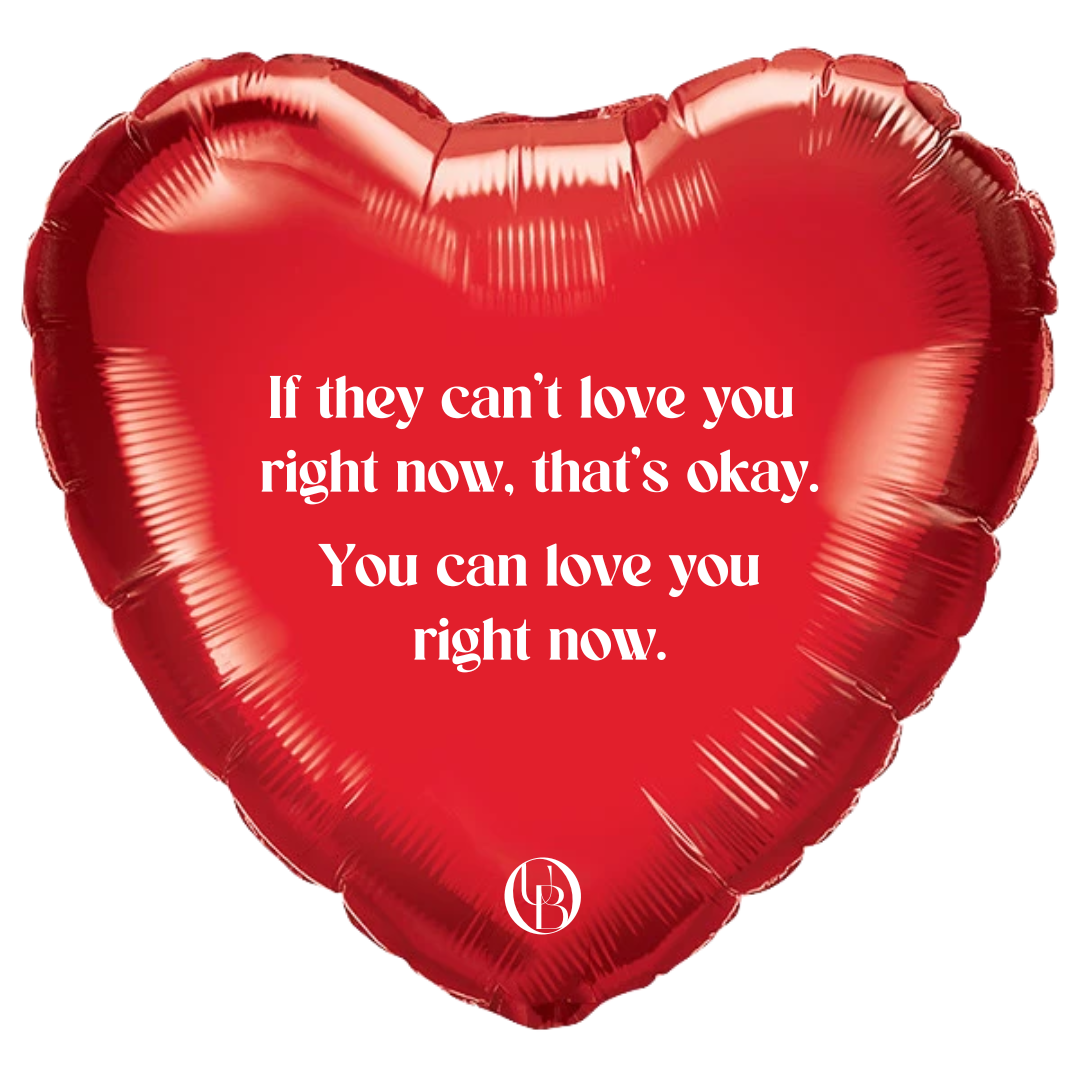 Folieballon f*ckboy - 'love yourself'