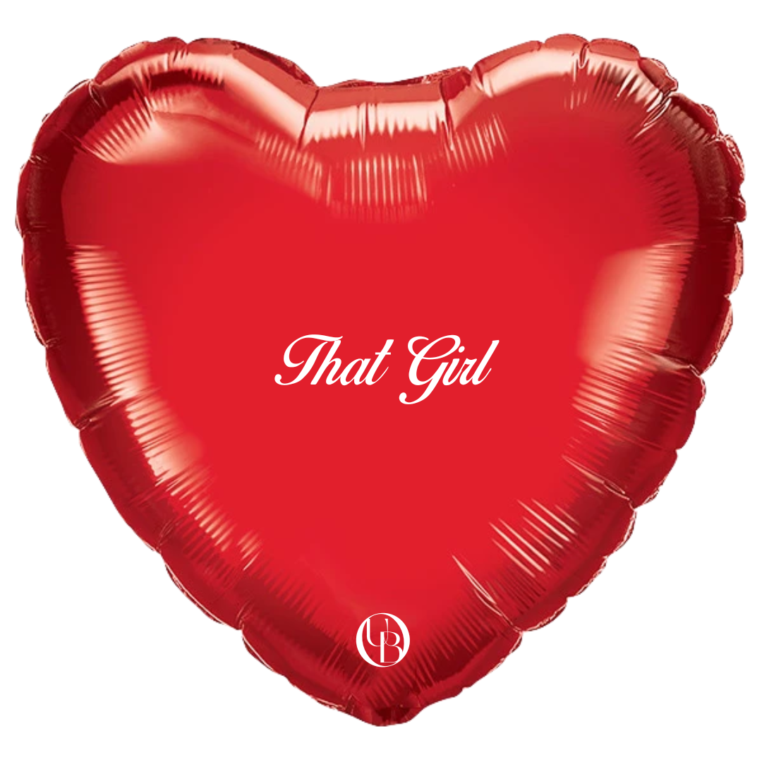 Folieballon that girl - 'that girl'