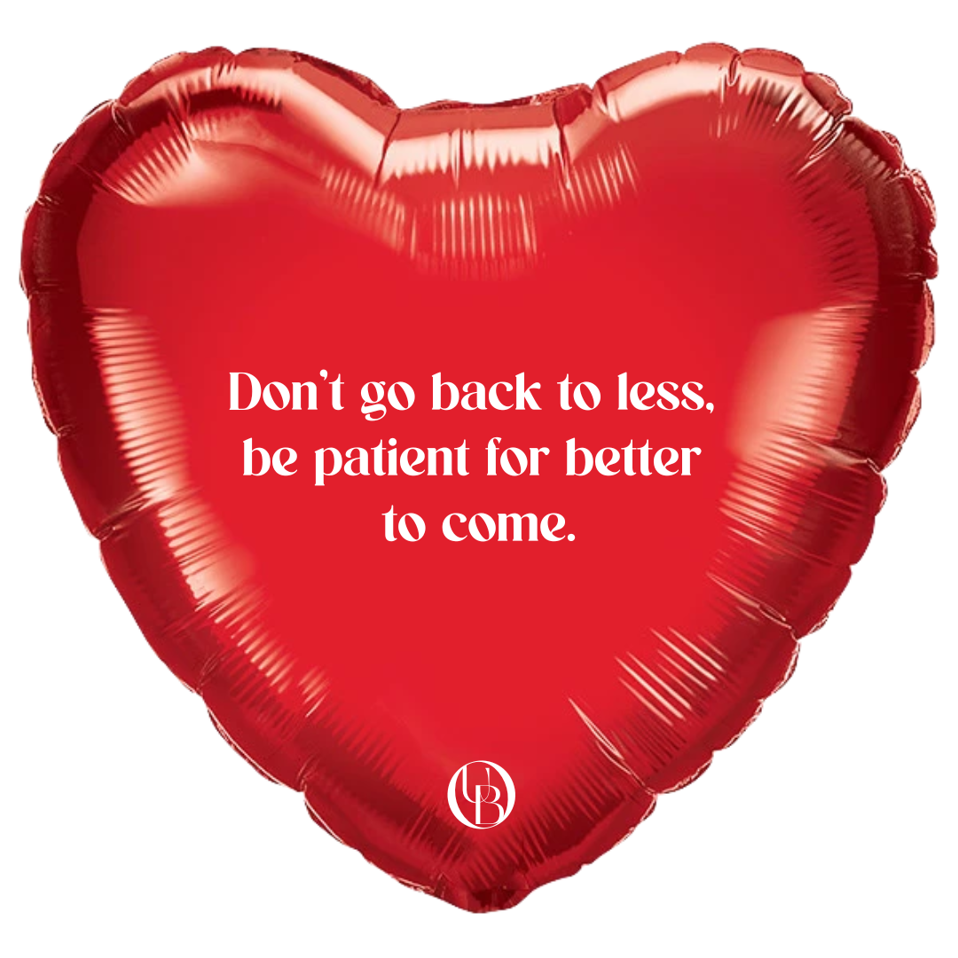 Folieballon f*ckboy - 'be patient'