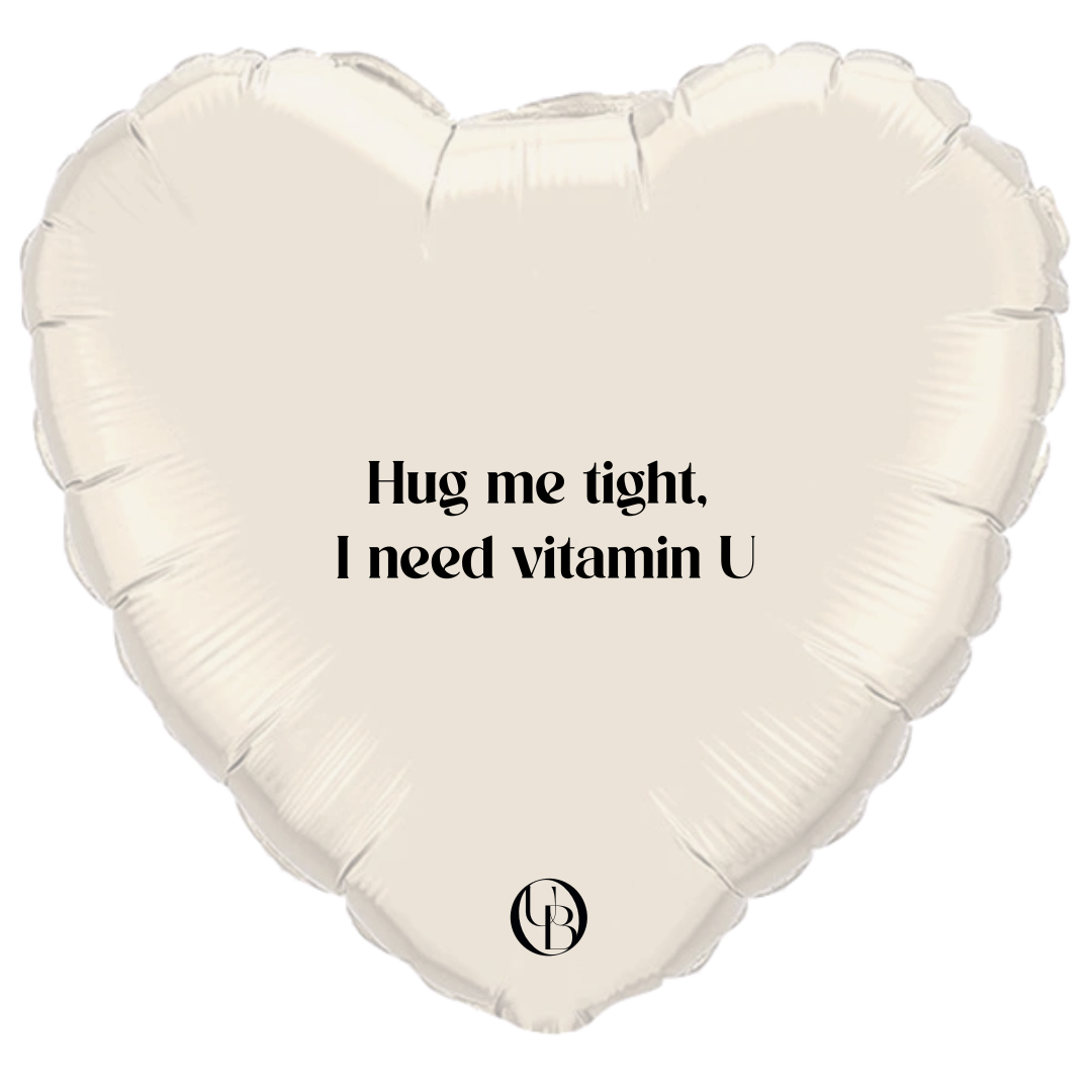 Ballon met hartjes en lieve boodschap – romantische verrassing voor je geliefde