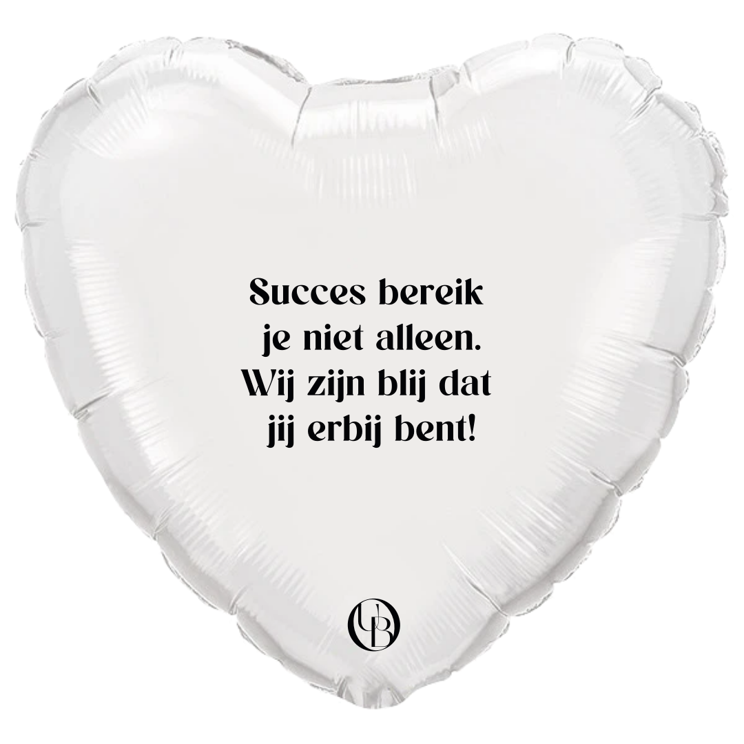 Helium ballon gefeliciteerd – perfect voor collega's en werkgelegenheden