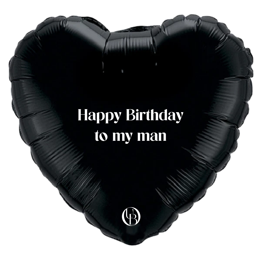 Helium ballon verjaardag gepersonaliseerd cadeau met tekst