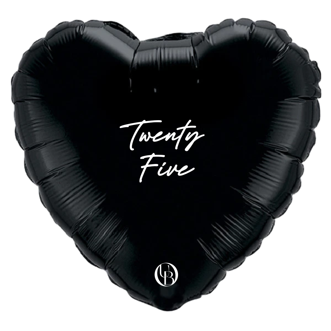 Helium ballon verjaardag – feestelijke ballon met tekst voor jarigen met leeftijd