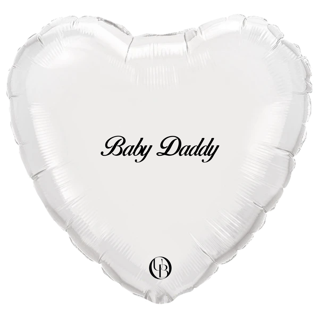 Gepersonaliseerde ballon met naam en romantische boodschap