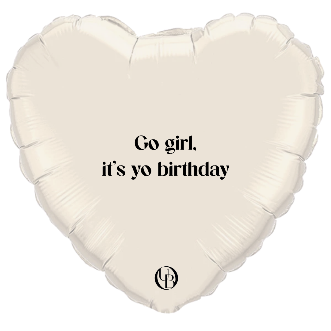 Statement ballon verjaardag – unieke quote voor een origineel cadeau