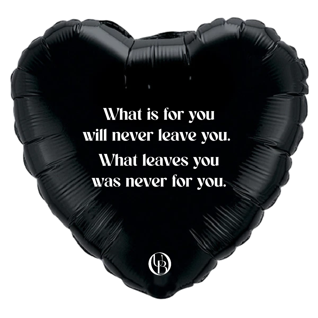 Folieballon f*ckboy - 'what's meant for you'