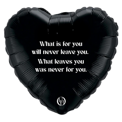 Folieballon f*ckboy - 'what's meant for you'