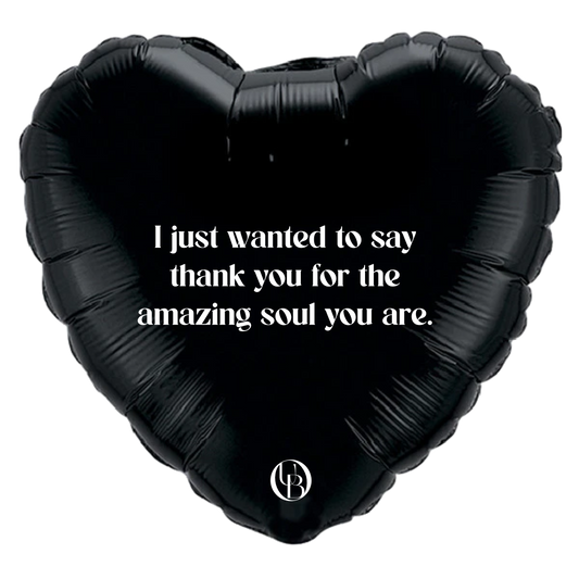 Folieballon vriendschap - 'amazing soul'