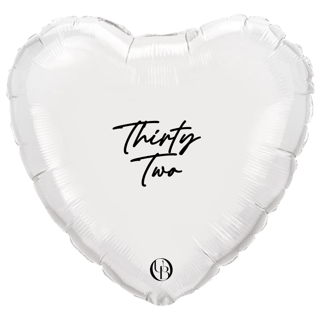 Helium ballon verjaardag – feestelijke ballon met tekst voor jarigen met leeftijd