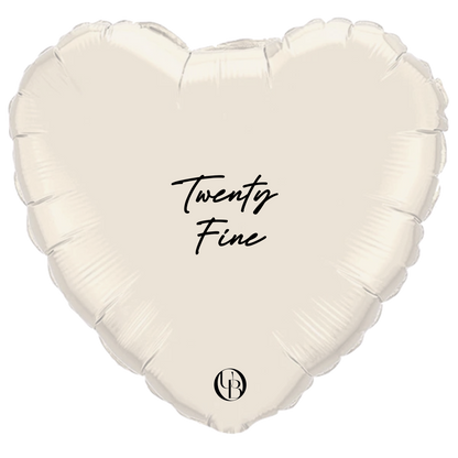 Helium ballon dertigste verjaardag  gepersonaliseerd cadeau met tekst