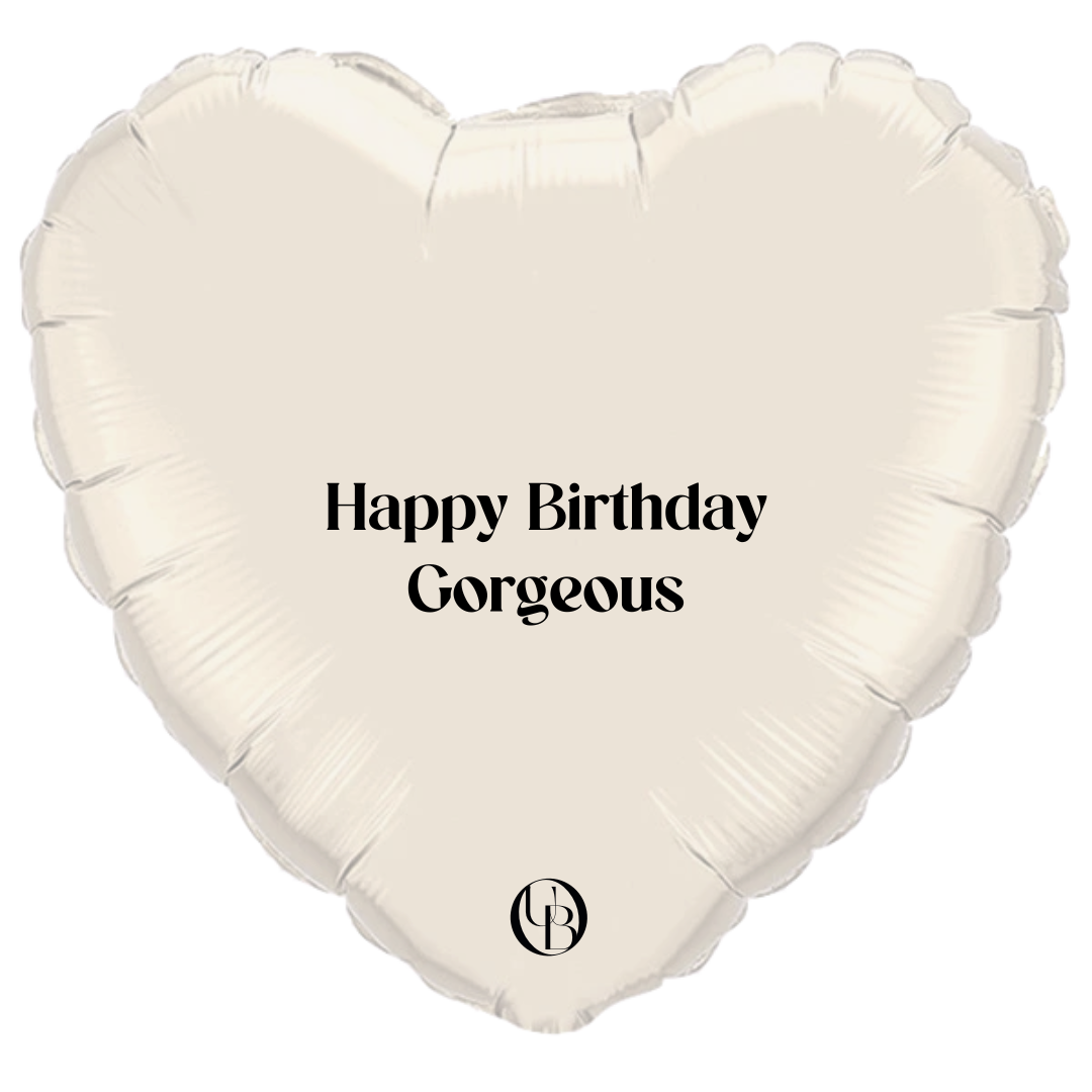 Helium ballon verjaardag – gepersonaliseerd cadeau met tekst