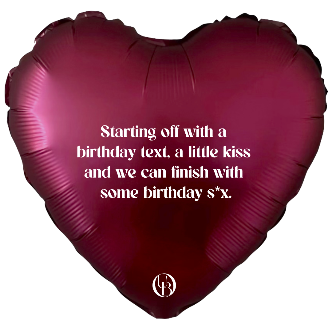 Happy Birthday ballon met quote – perfect voor een feestelijke verrassing