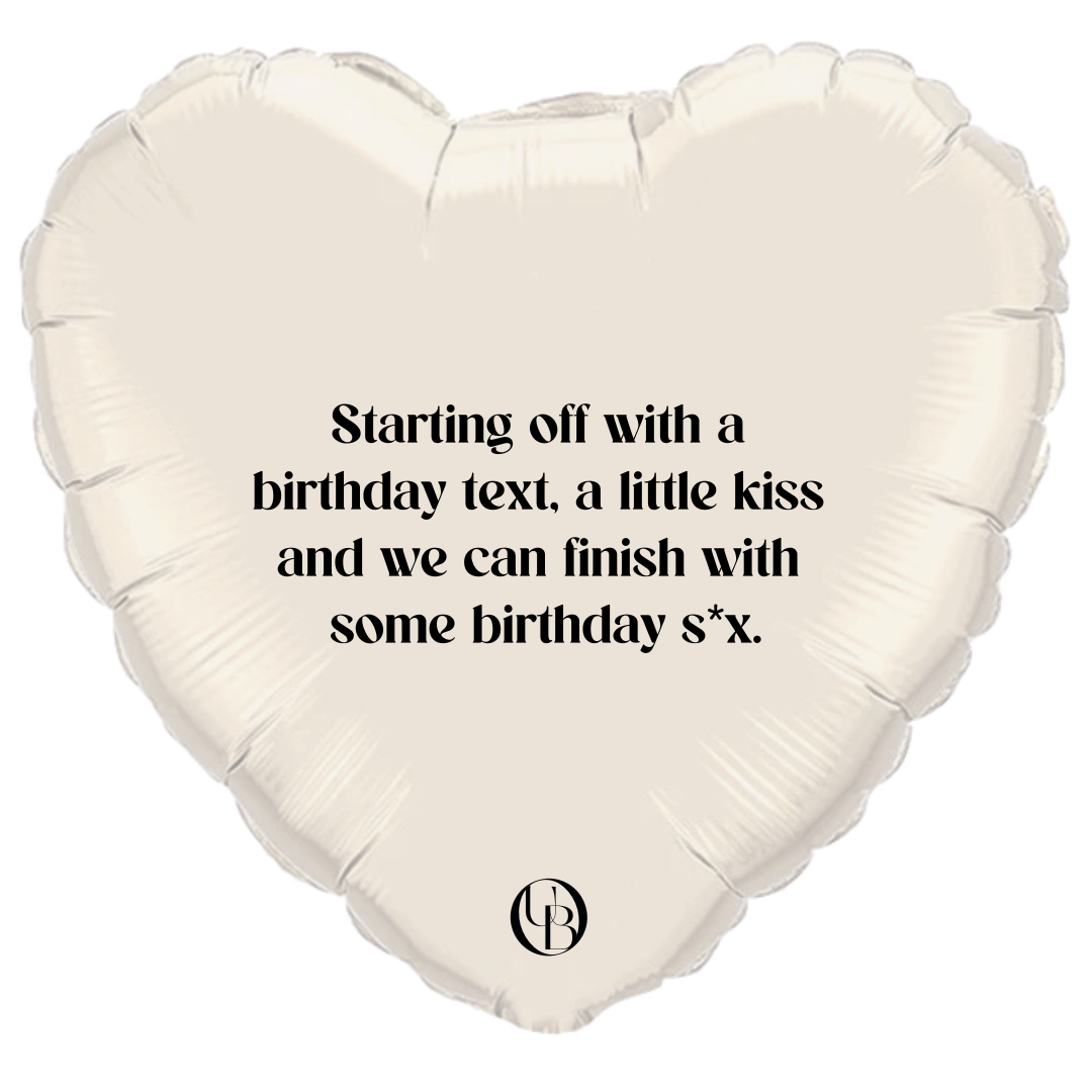 Happy Birthday ballon met quote – perfect voor een feestelijke verrassing