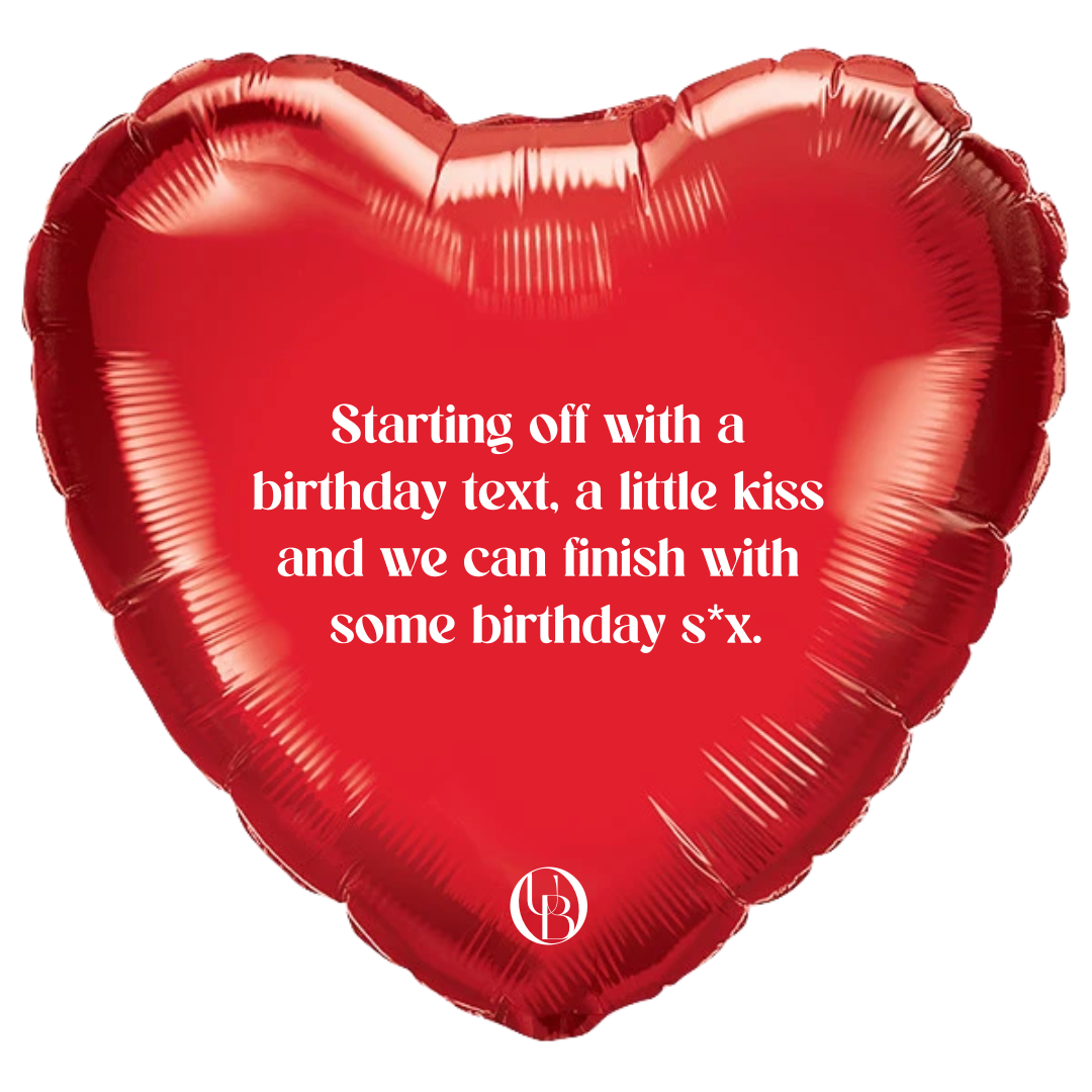 Happy Birthday ballon met quote – perfect voor een feestelijke verrassing