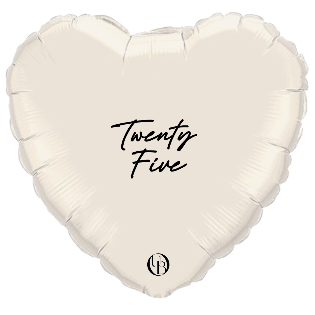 Helium ballon verjaardag – feestelijke ballon met tekst voor jarigen met leeftijd