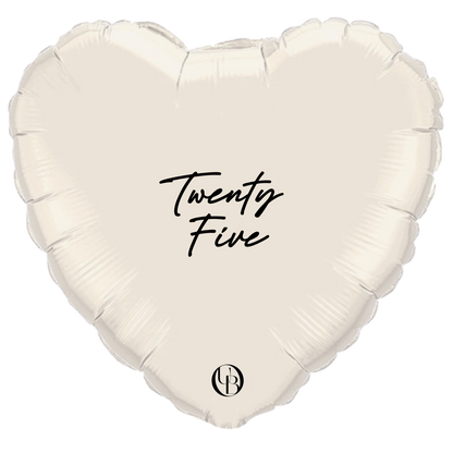 Helium ballon verjaardag – feestelijke ballon met tekst voor jarigen met leeftijd