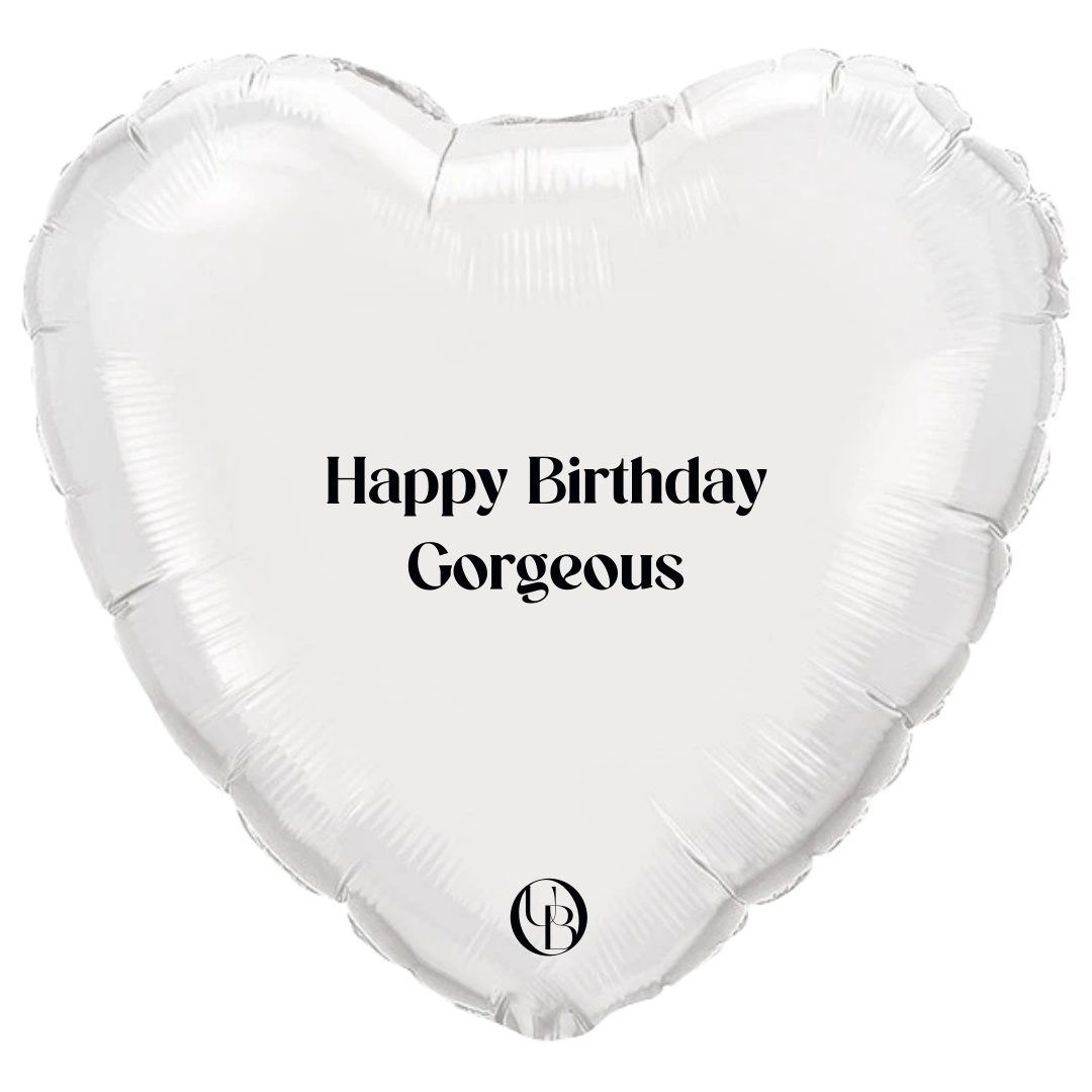 Helium ballon verjaardag – gepersonaliseerd cadeau met tekst