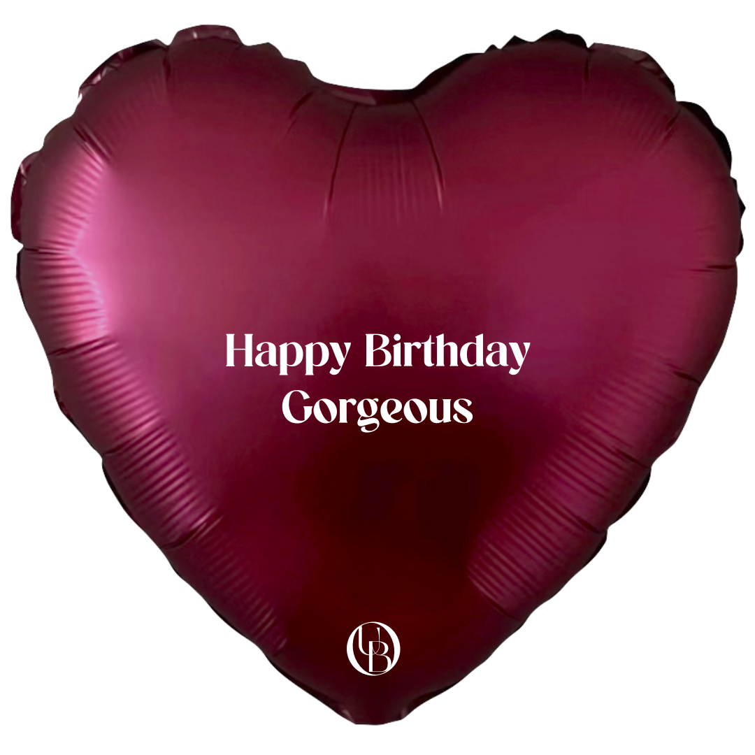 Helium ballon verjaardag – gepersonaliseerd cadeau met tekst