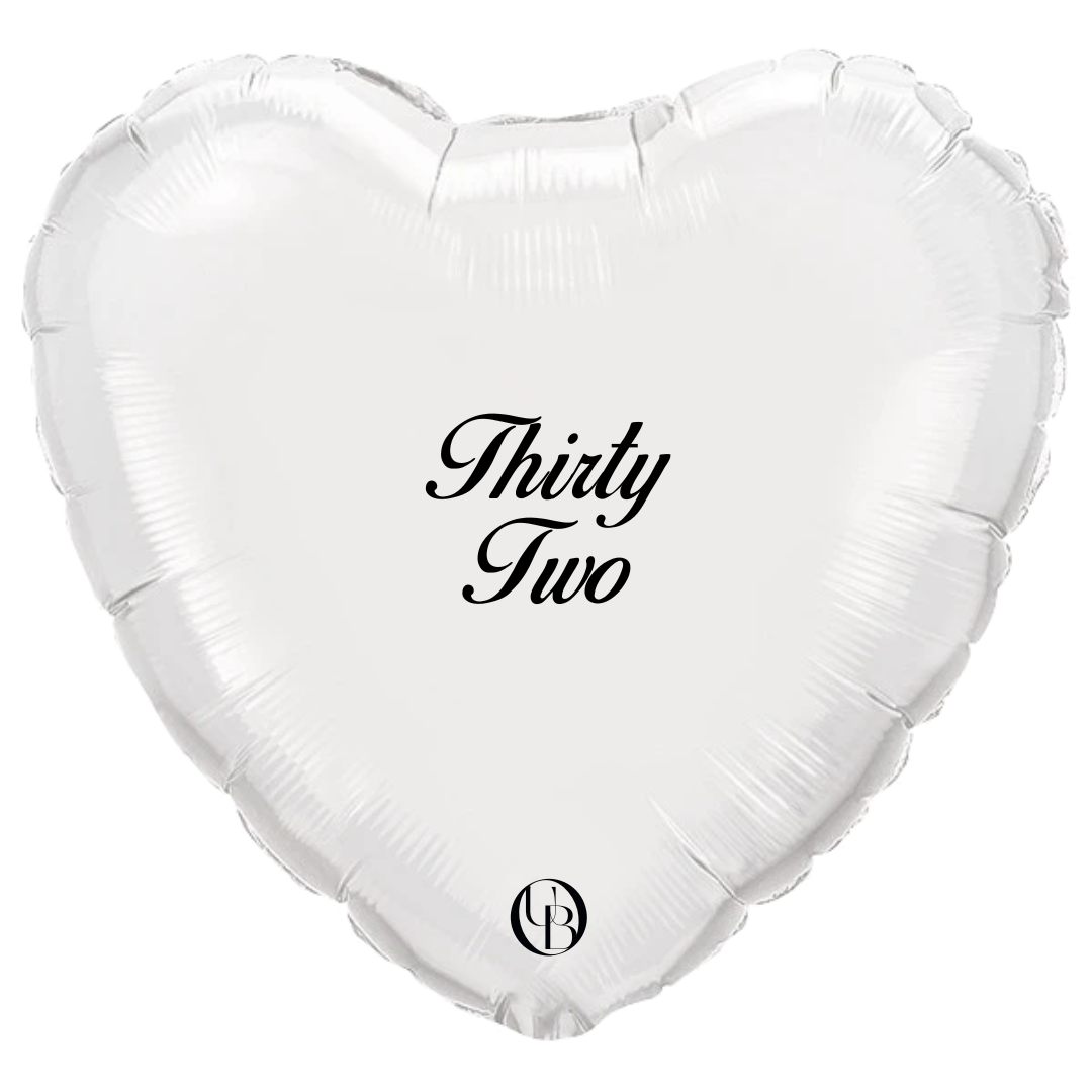 Helium ballon verjaardag – feestelijke ballon met tekst voor jarigen met leeftijd