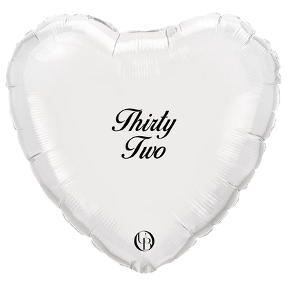 Helium ballon verjaardag – feestelijke ballon met tekst voor jarigen met leeftijd