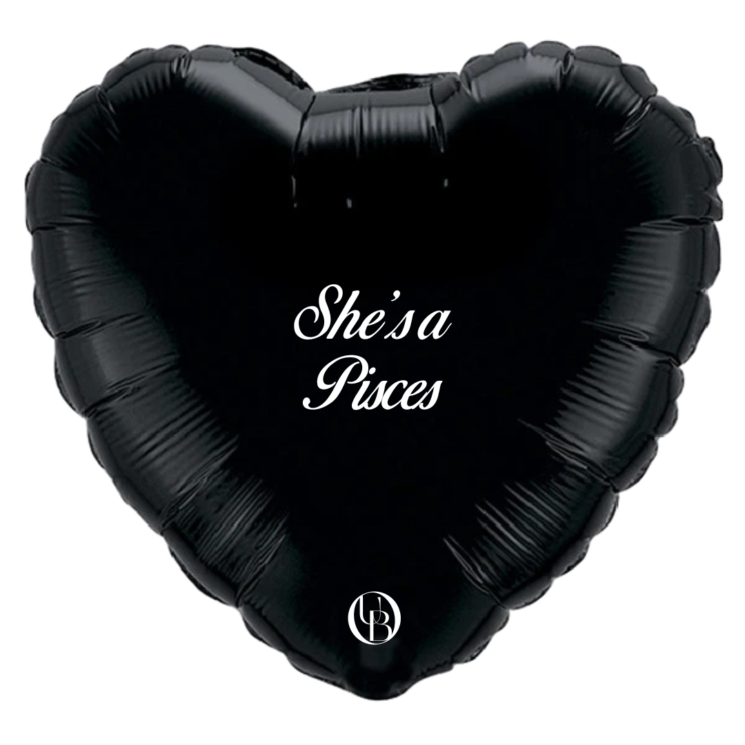 Statement ballon sterrenbeelden – luxe heliumballon met tekst