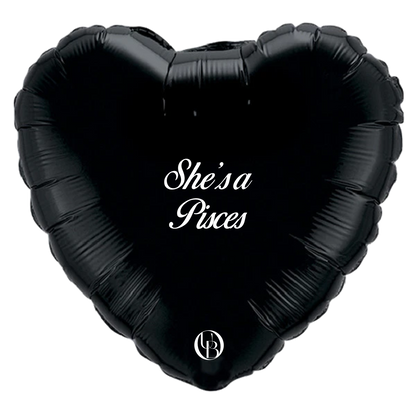 Statement ballon sterrenbeelden – luxe heliumballon met tekst