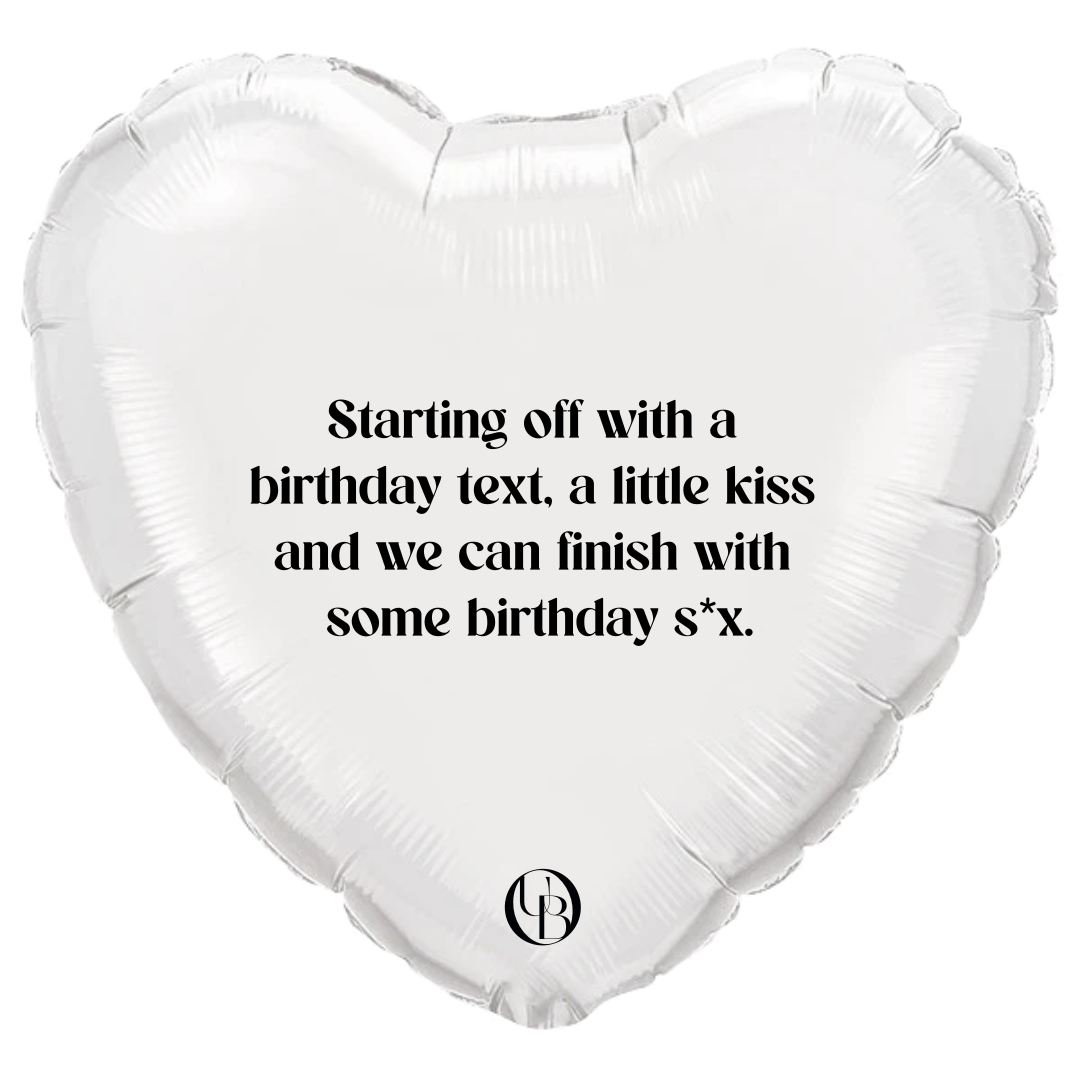 Happy Birthday ballon met quote – perfect voor een feestelijke verrassing