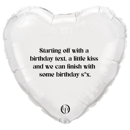 Happy Birthday ballon met quote – perfect voor een feestelijke verrassing