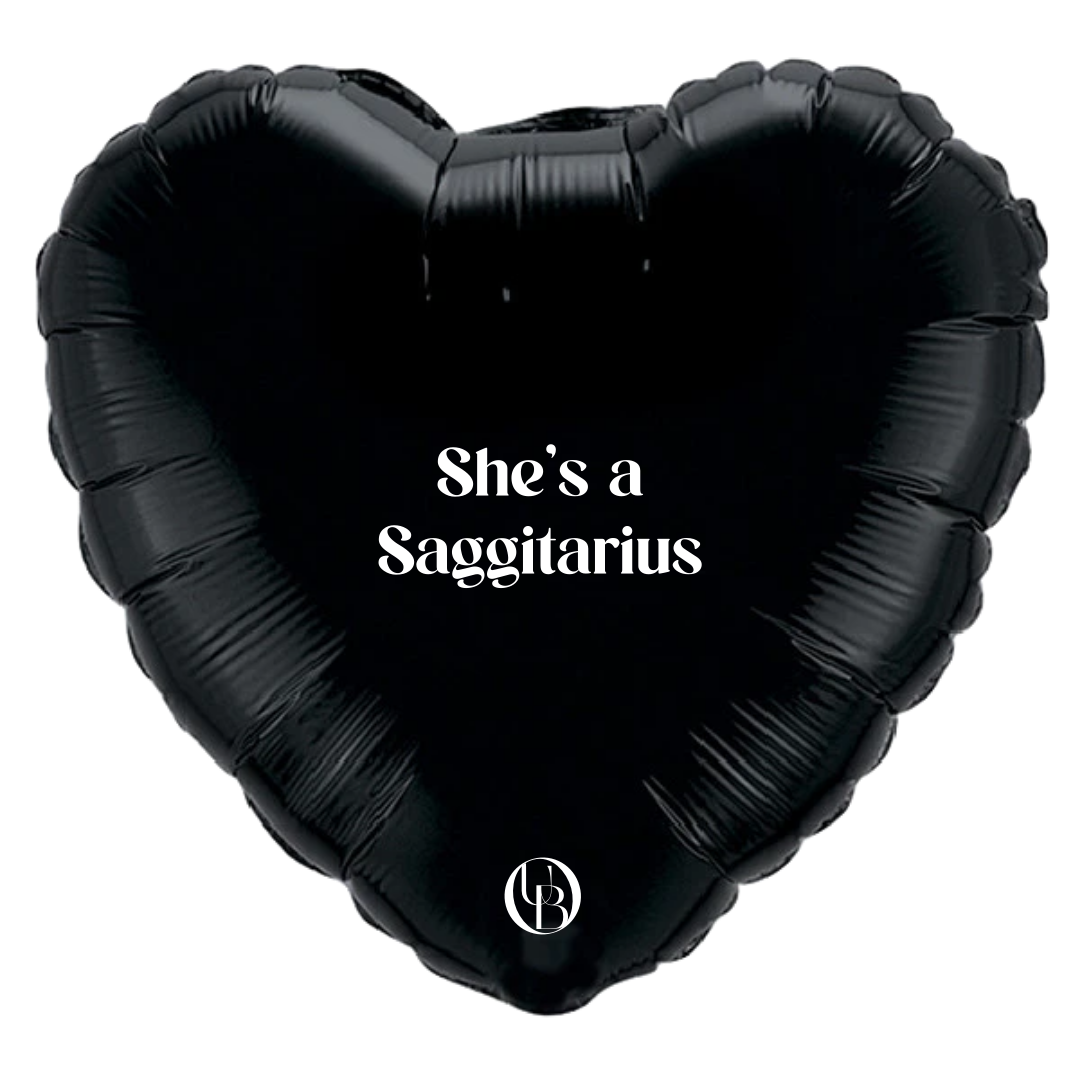 Statement ballon sterrenbeelden – luxe heliumballon met tekst