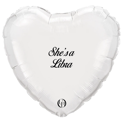 Statement ballon sterrenbeelden – luxe heliumballon met tekst